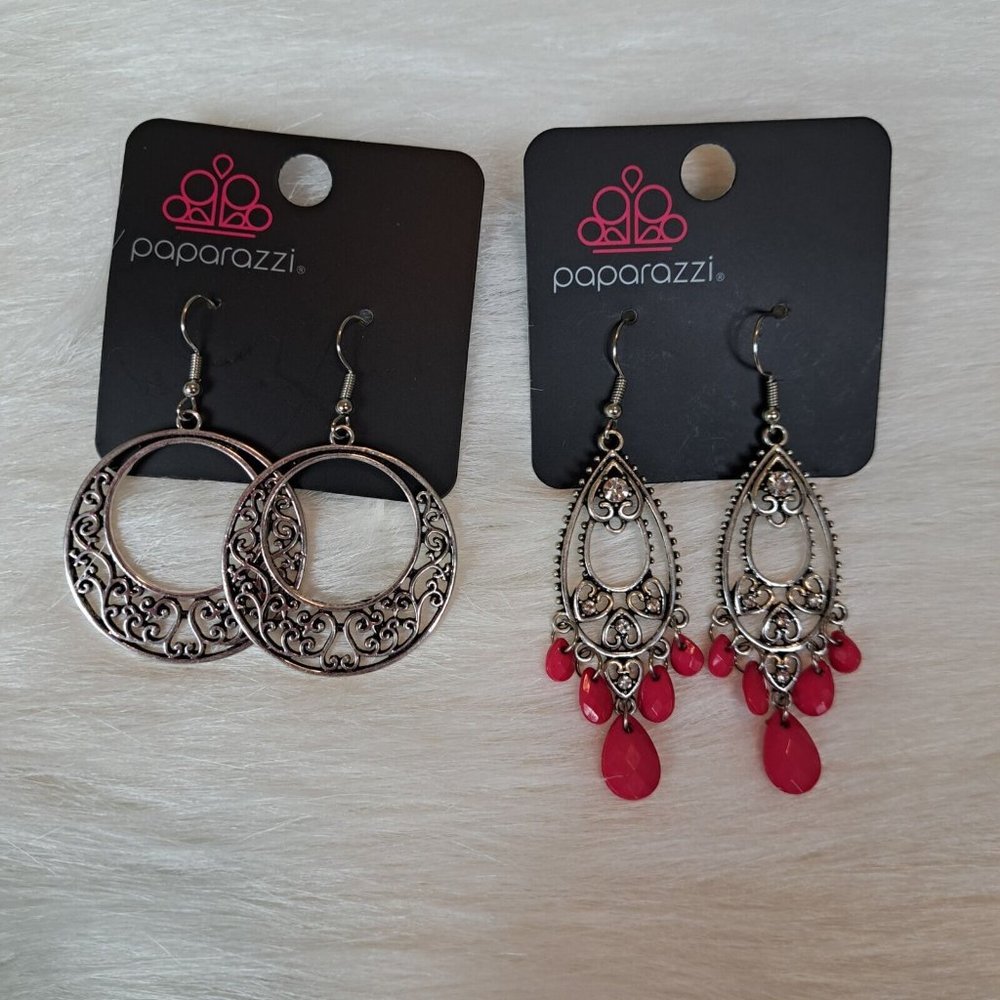 Paparazzi NEW  Earrings 2 pairs
